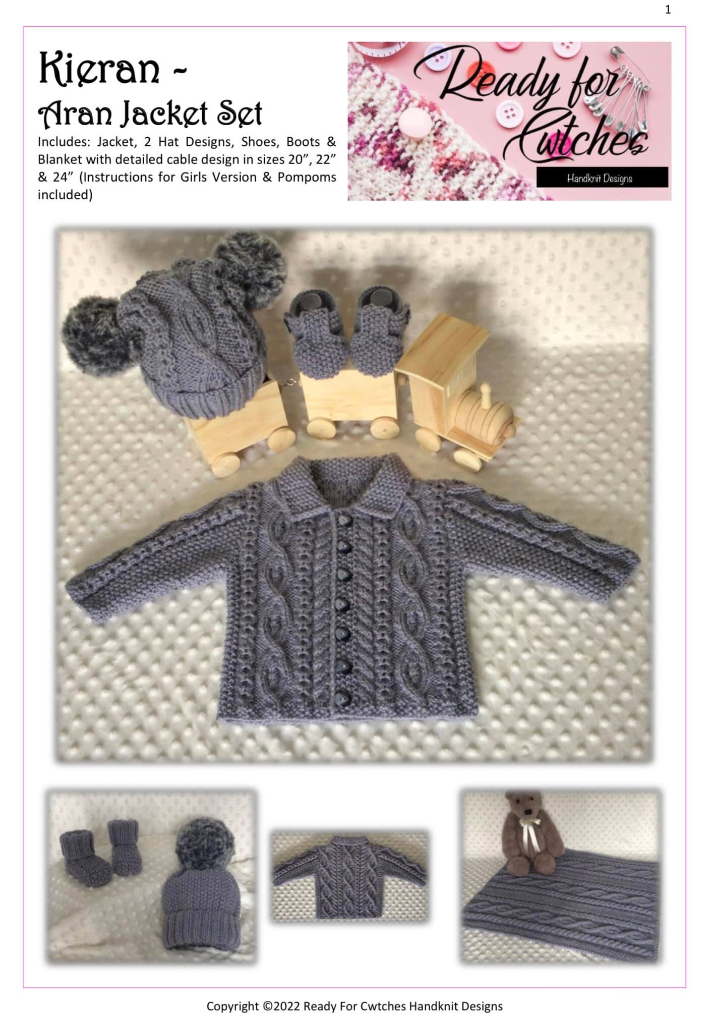 Kieran is a beautiful... - Ready For Cwtches Handknit Designs