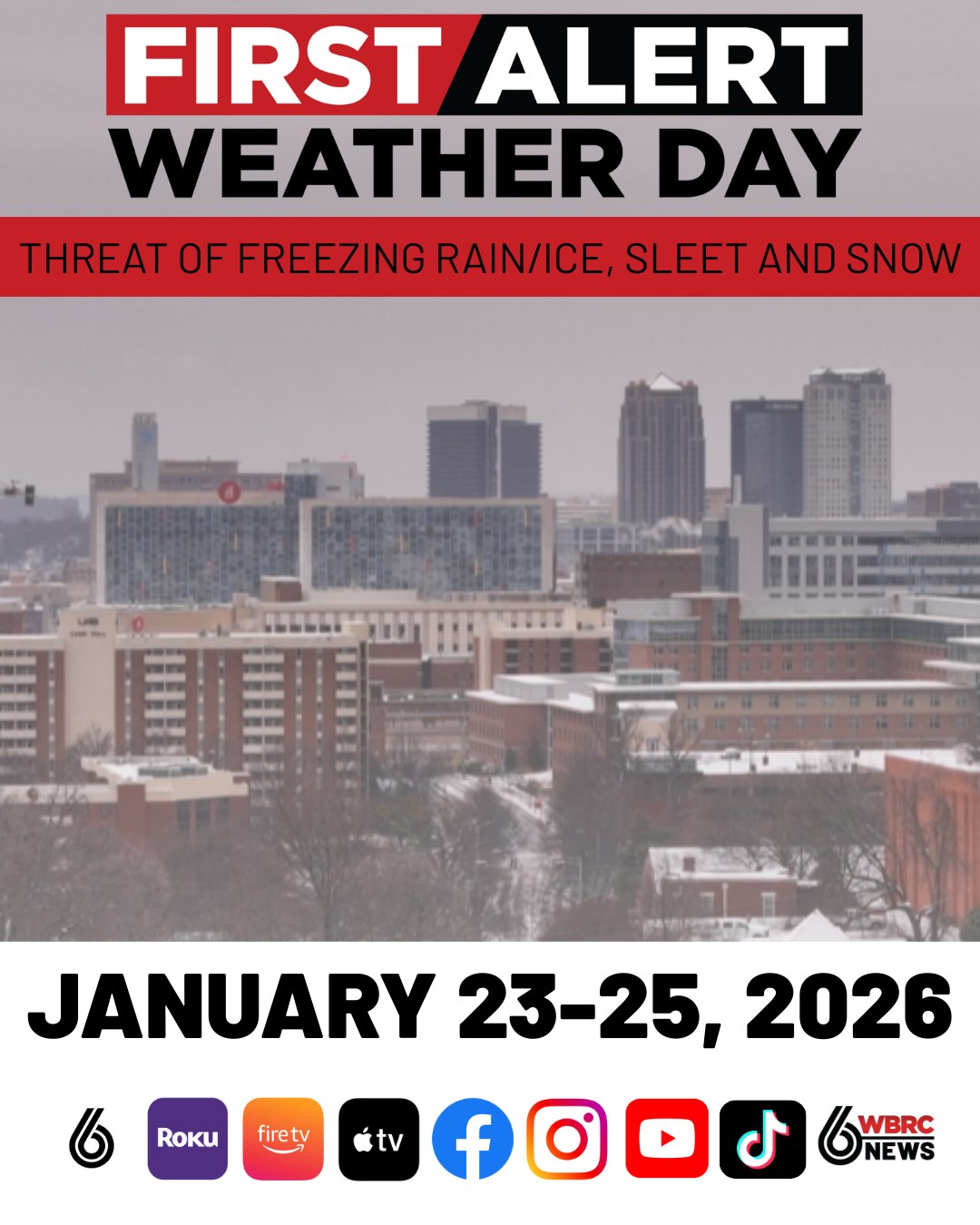 WBRC - The WBRC First Alert Weather Team has declared this Friday night ...