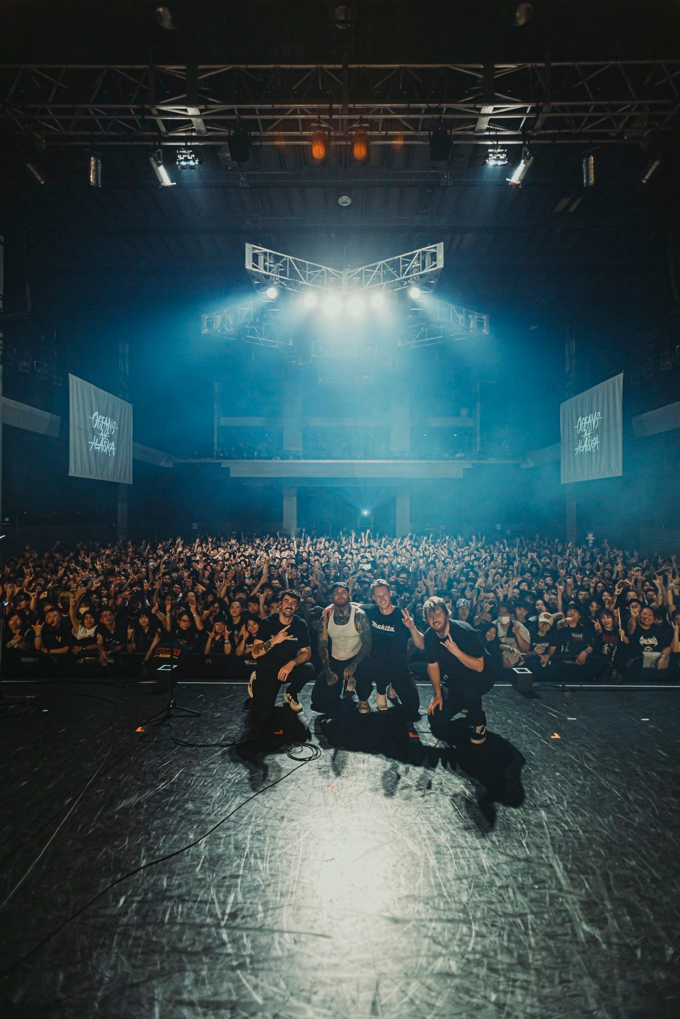 Kawasaki was incredible! Who's coming to Shibuya tonight?! #metal