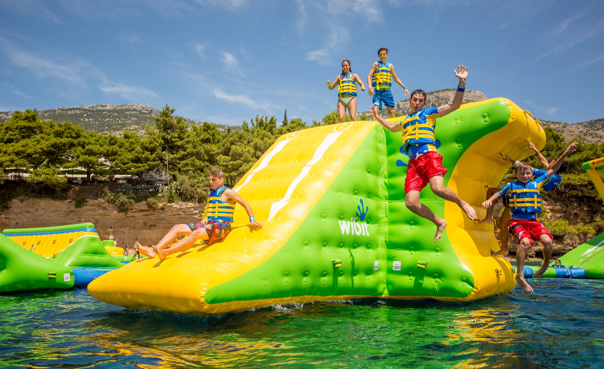 Super Splash St. Marys - The Action Tower stands at 12feet tall, you ...