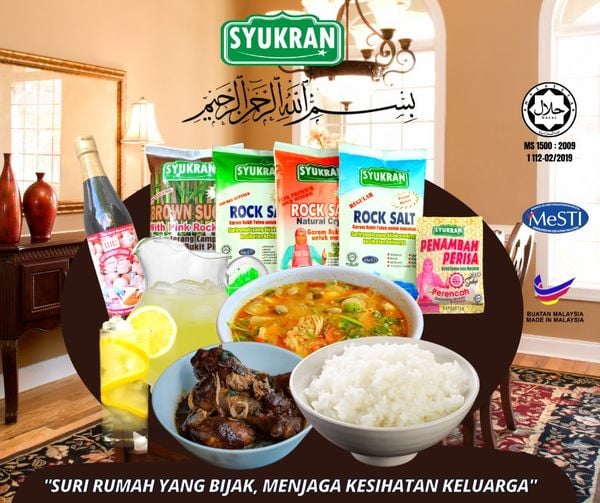 Assalamualaikum dan Selamat Petang,... - Syukran Rock Salt