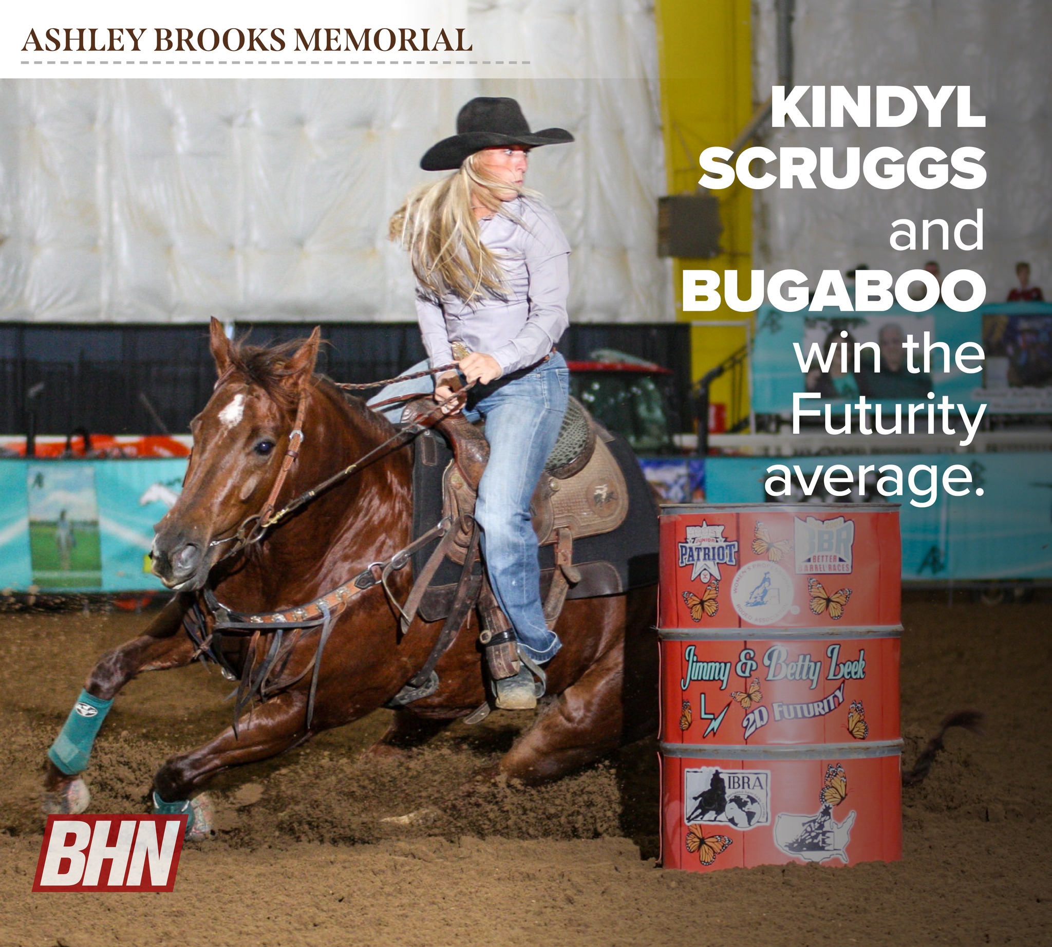 Barrel Horse News - Ivy Conrado and KN Fabs Gift Of Fame (