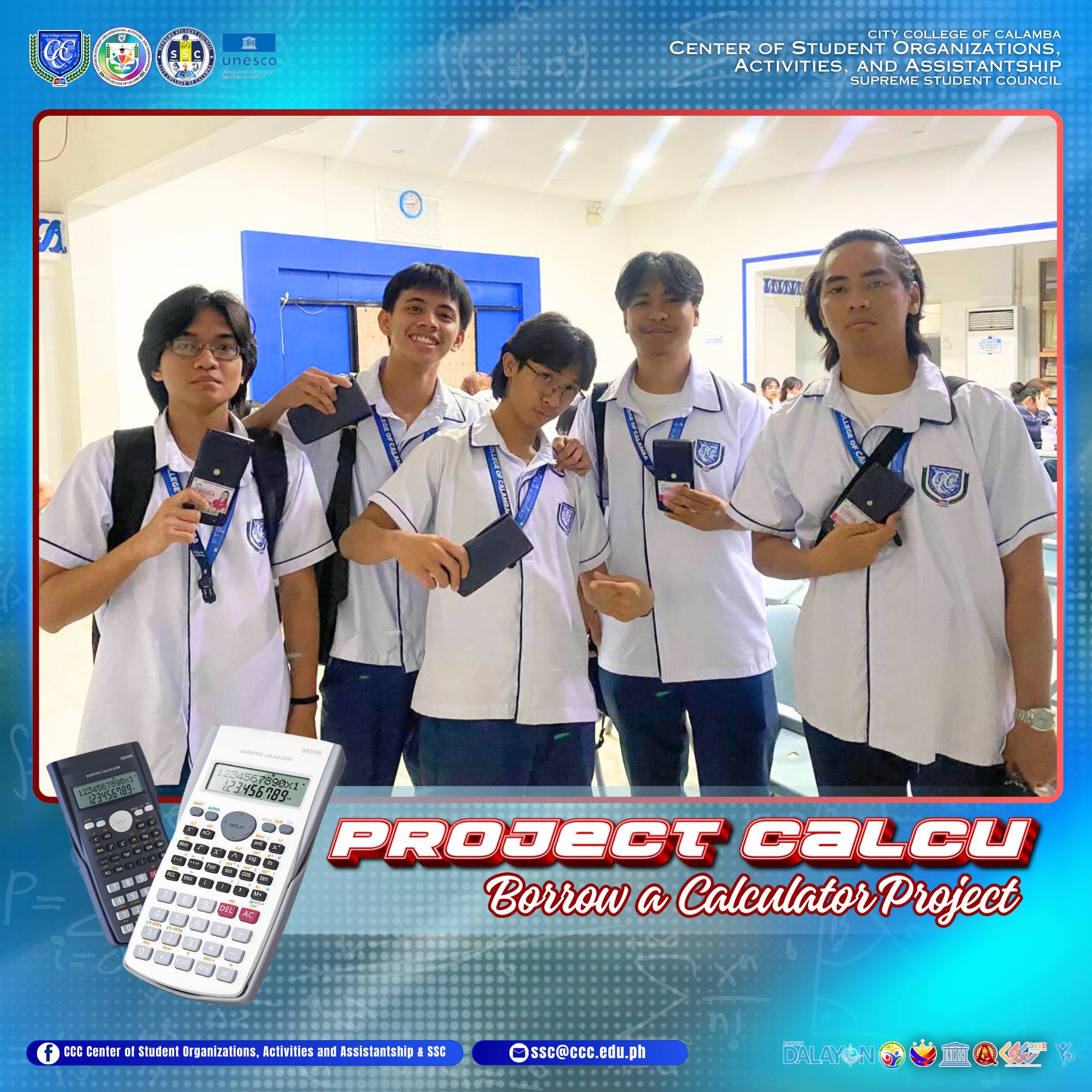 CCC Center of Student Organizations, Activities and Assistantship & SSC ...