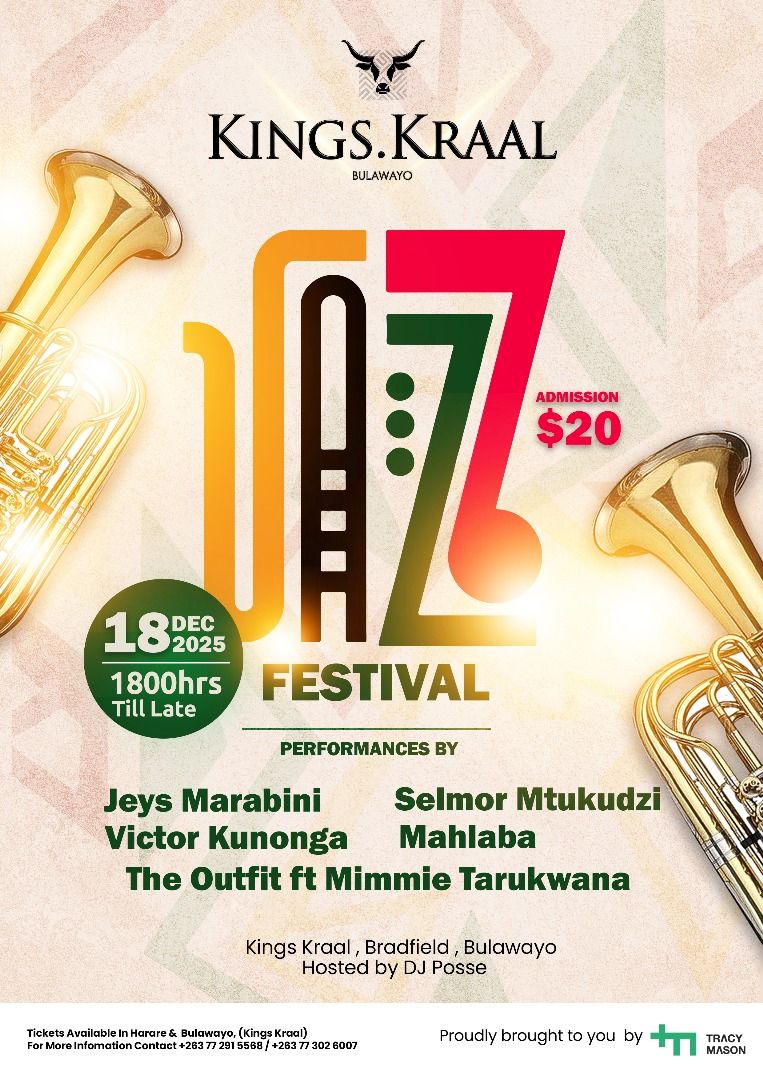 Jeys - Bulawayo, get ready On 18 December I’ll be live at King’s Kraal ...