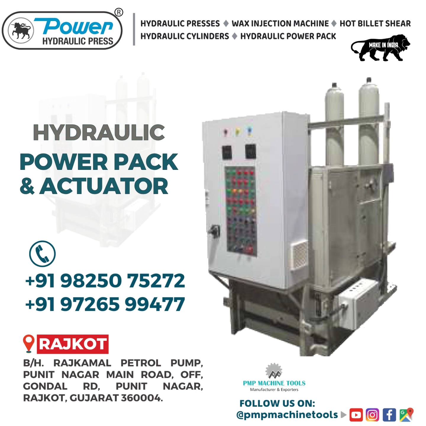 PMP machine Tools | Rajkot