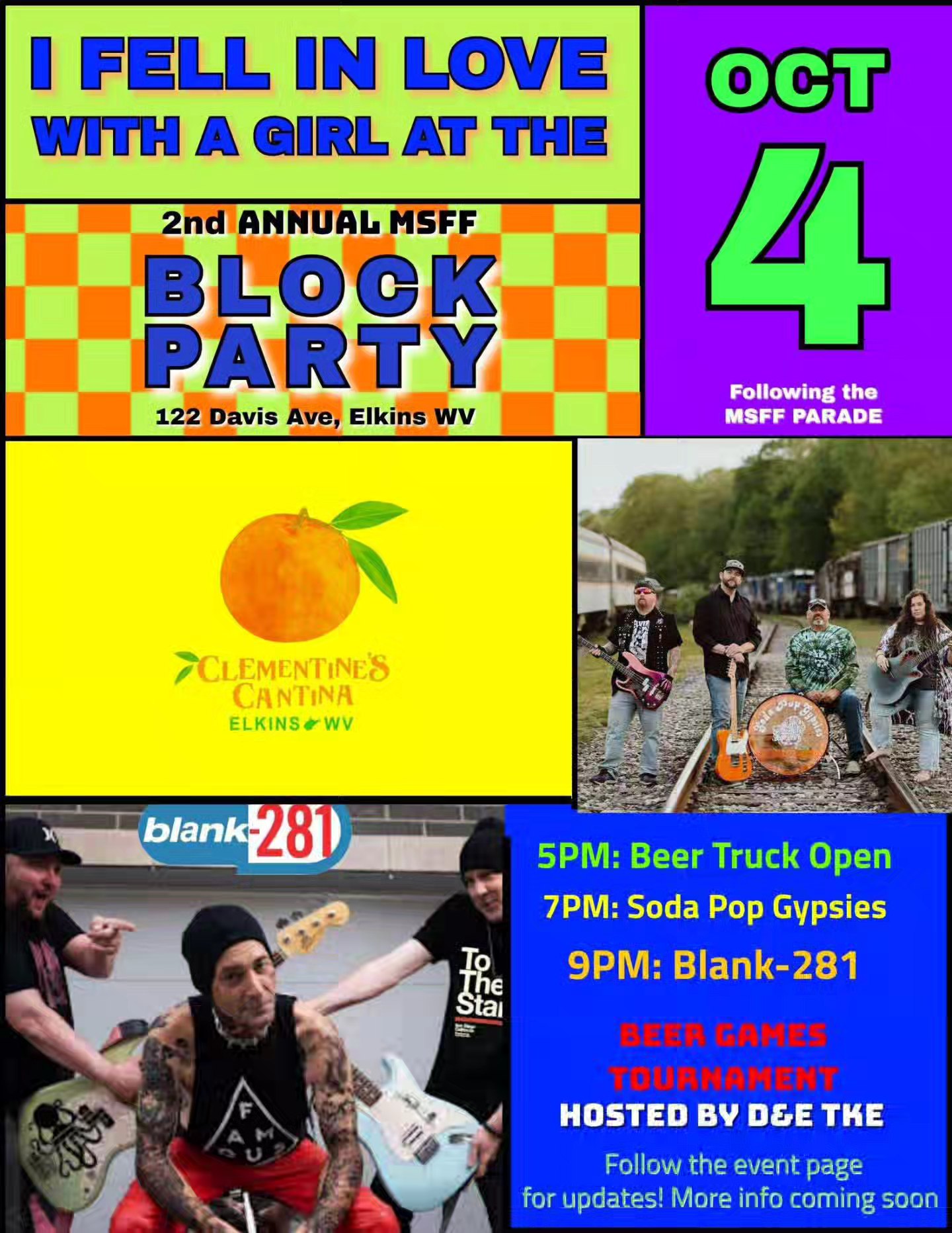 #Elkins #WestVirginia... - Blink 182 Tribute Band: Blank 281 | Facebook
