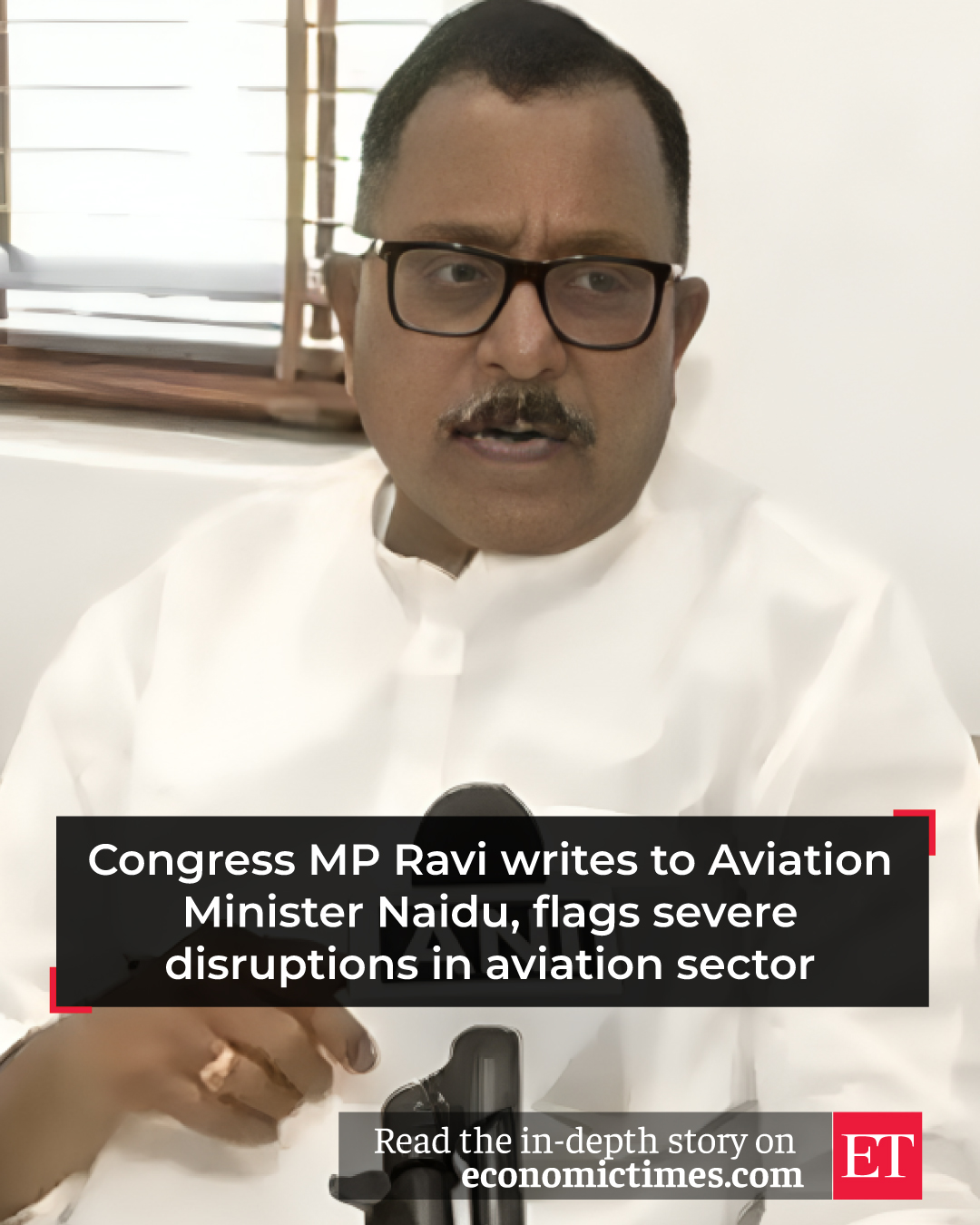 The Economic - 🛫📨 Aviation pains reach Parliament ️ Congress MP Ravi ...