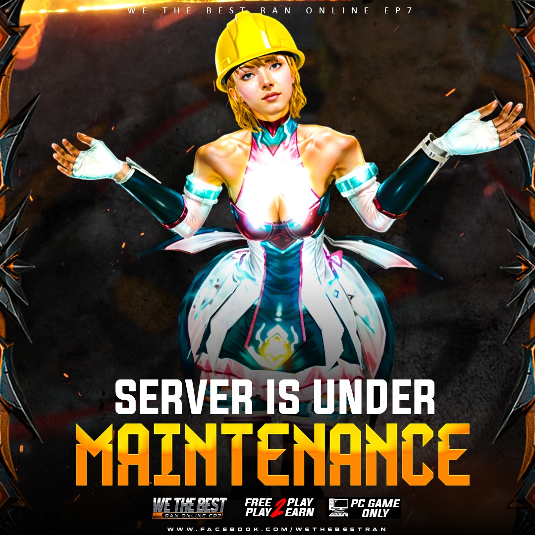 We - ⚙️ SERVER MAINTENANCE IN PROGRESS! ⚙️ We’re currently performing ...