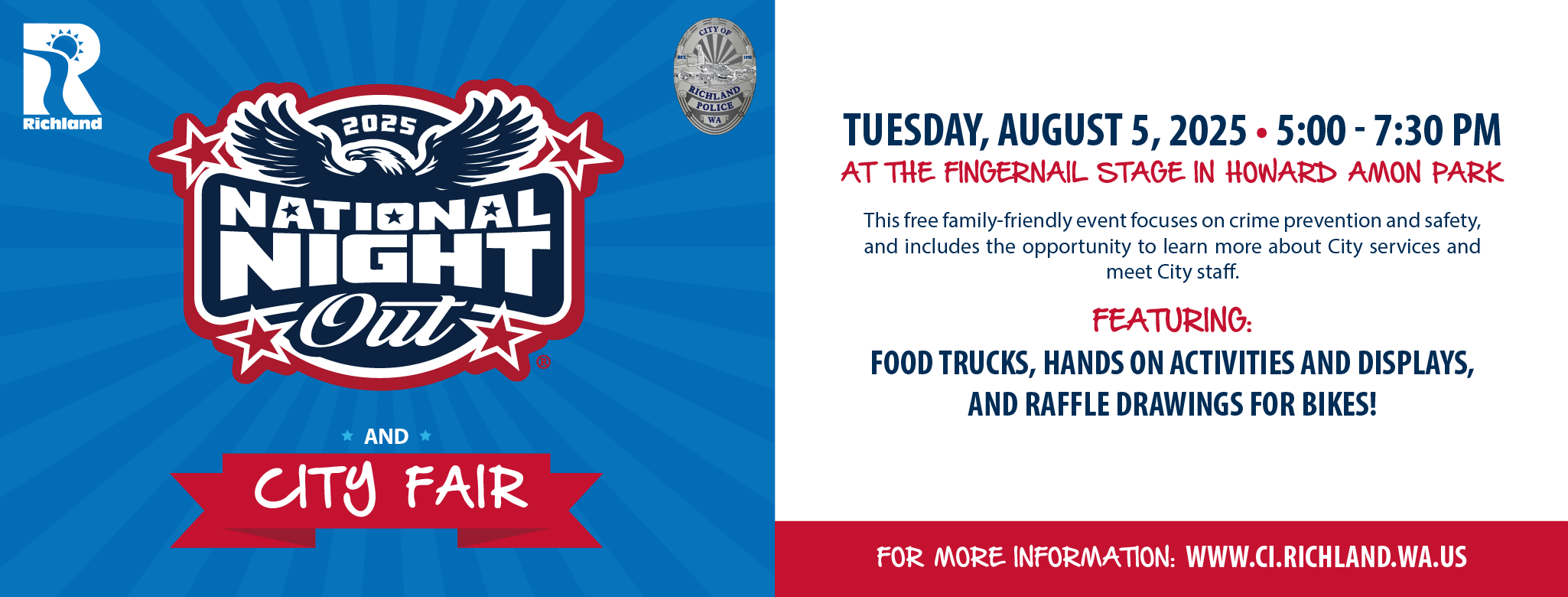 Richland Parks and Recreation - Due to inclement weather, the outdoor ...