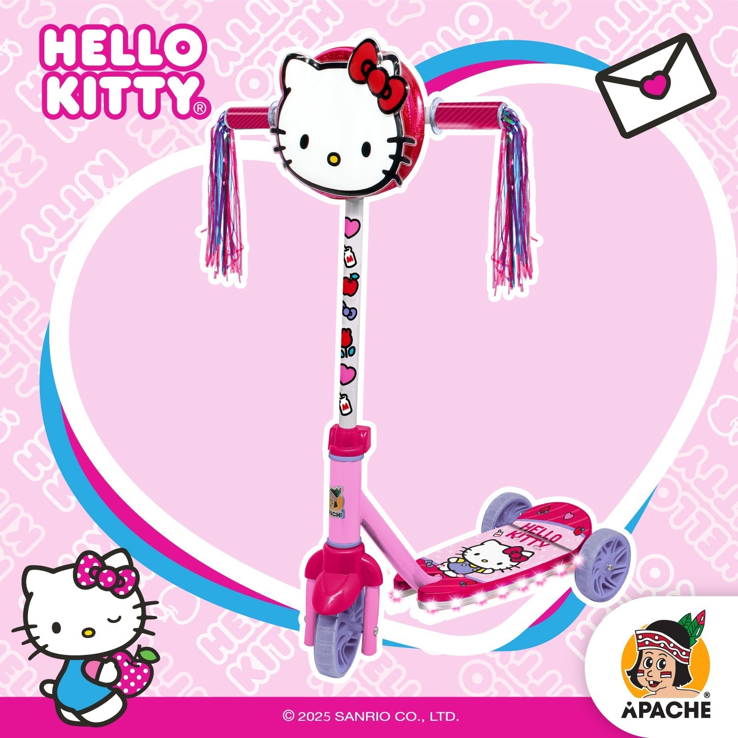 Hello - ¡Luces, ternura y mucha diversión con Hello Kitty! 🛴💖 El ...