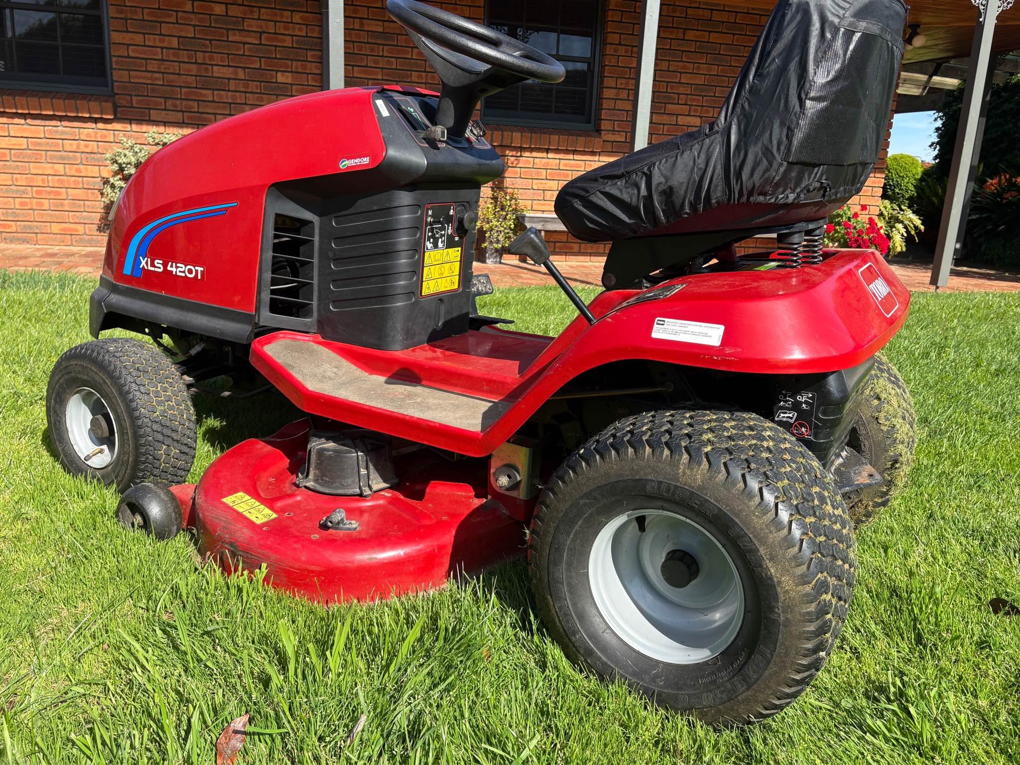 TORO XLS 420T Ride on mower - Lawn Mowers - Warragul, Victoria ...