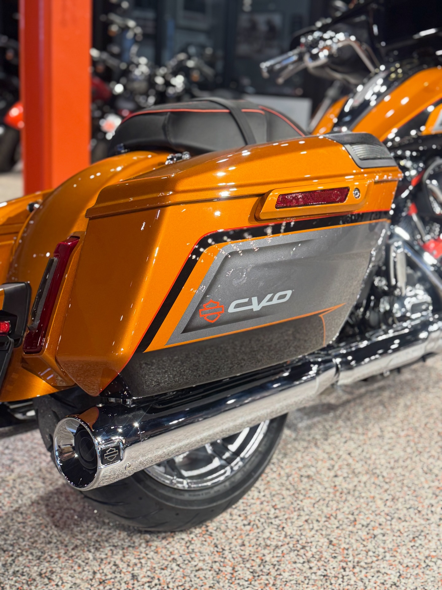 2026 Harley-Davidson CVO Street Glide in Torched Orange has 