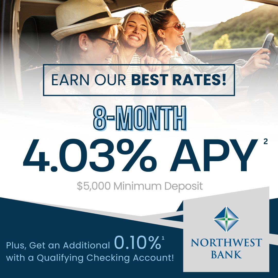 Northwest Bank - 🚨 New CD Specials 🚨 At Northwest Bank,... | Facebook