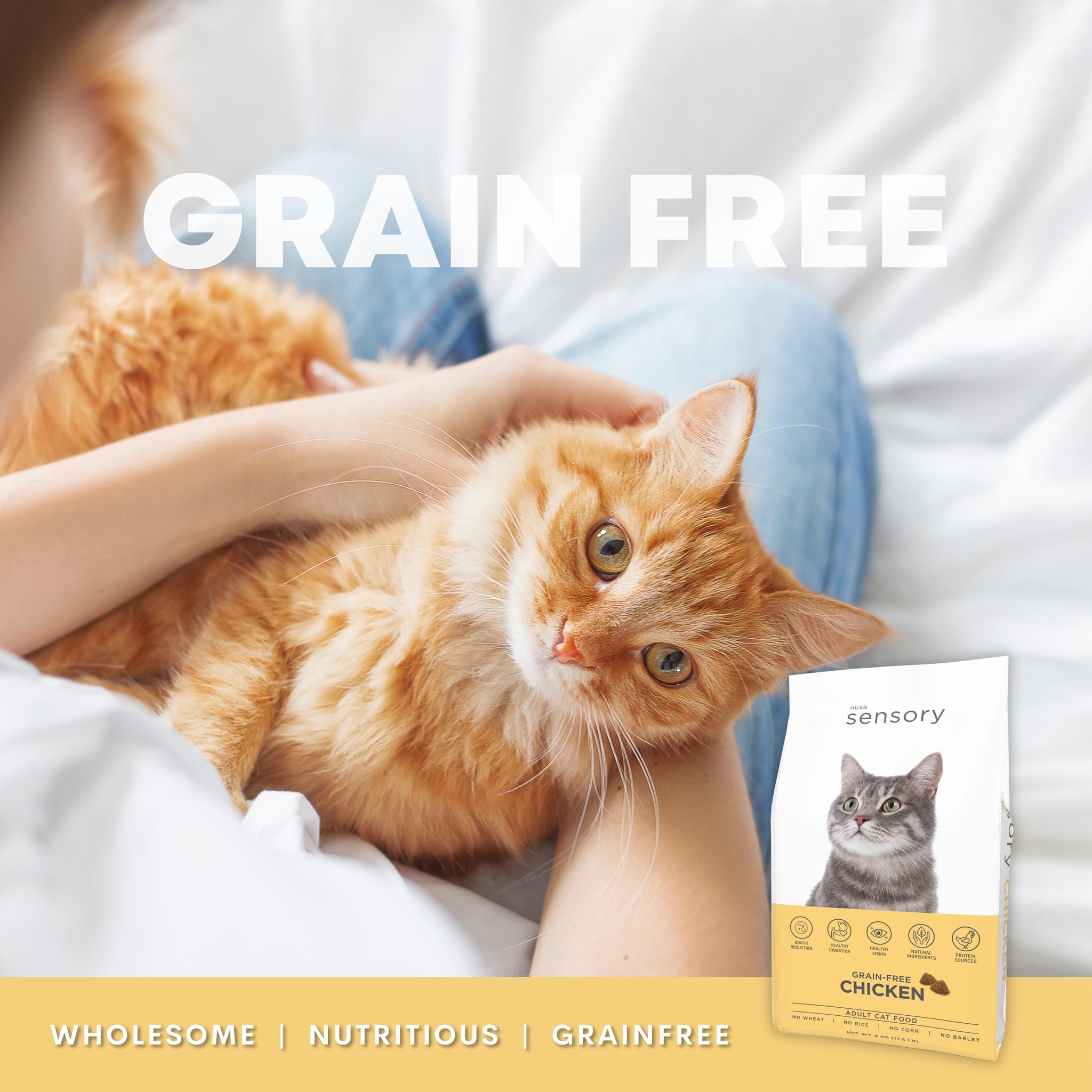 Image showcasing Sensory Grain-Free Pet Food Malaysia