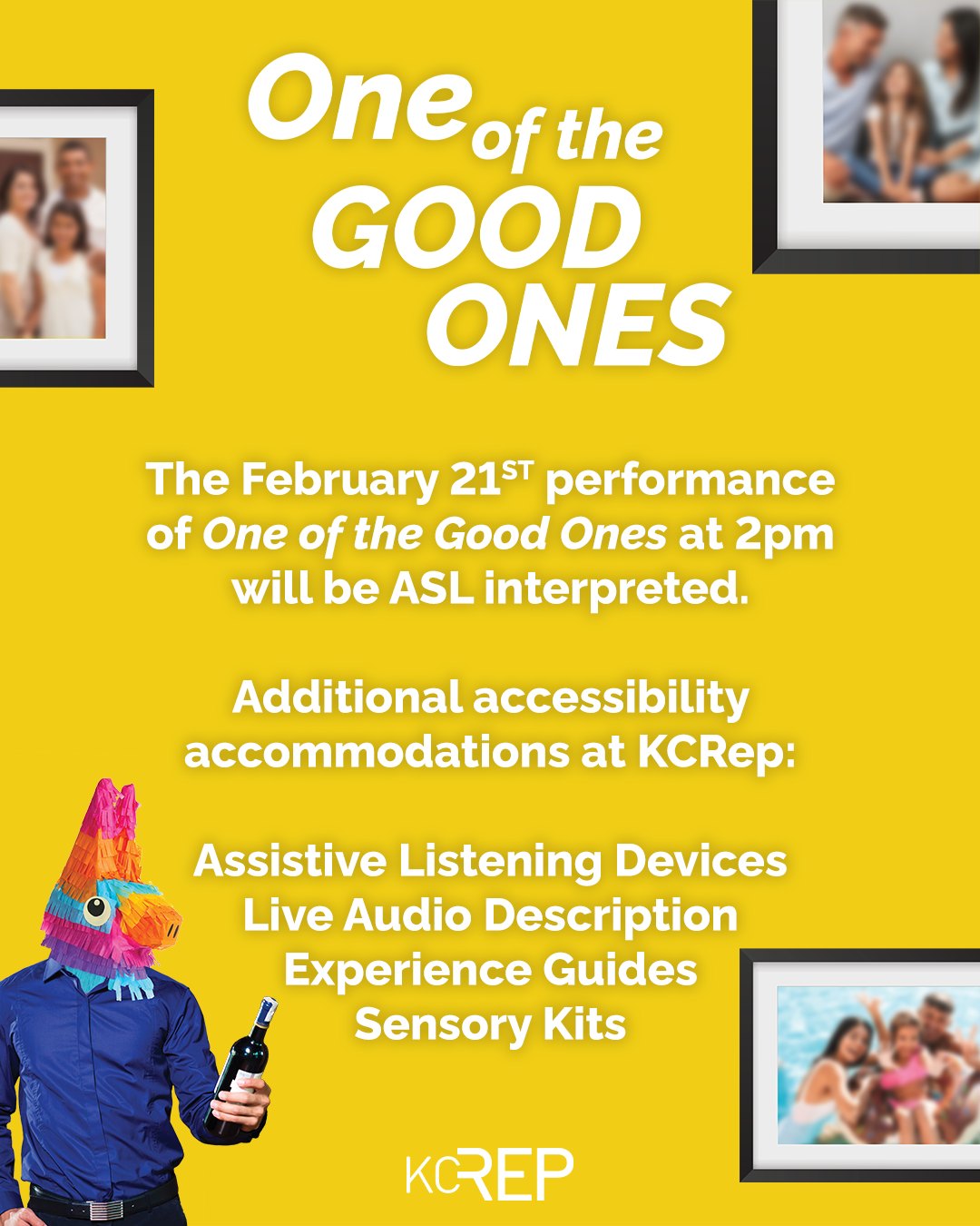 Kansas - The 2pm performance of ONE OF THE GOOD ONES on February 21st ...