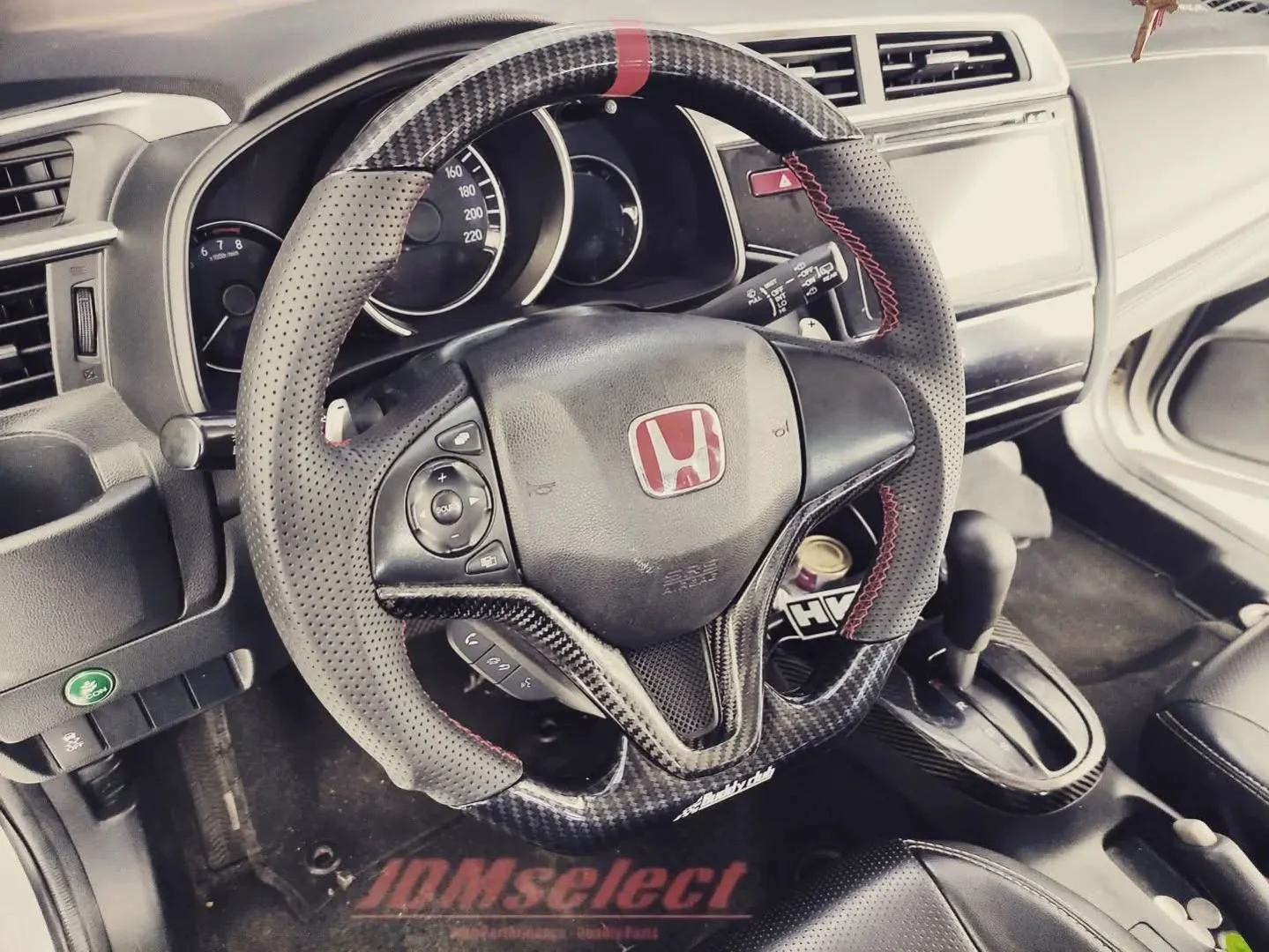 JDMselect - Buddy Club Japan Steering Wheel on a Jazz GK. The best ...