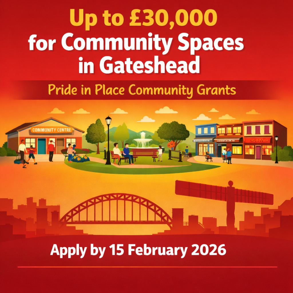 Blaydon - 🌟 Grants of up to £30,000 now available for community spaces ...