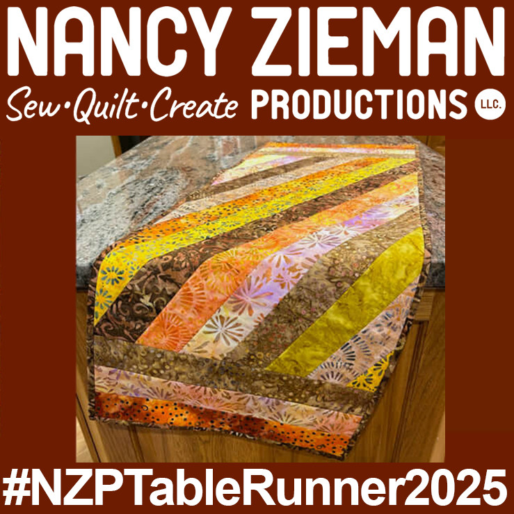 Nancy - Announcing the 2025 Nancy Zieman Productions Table Runner ...