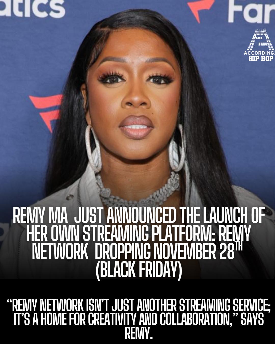 RemyMa just announced the launch of... - According 2 Hip-Hop | Facebook