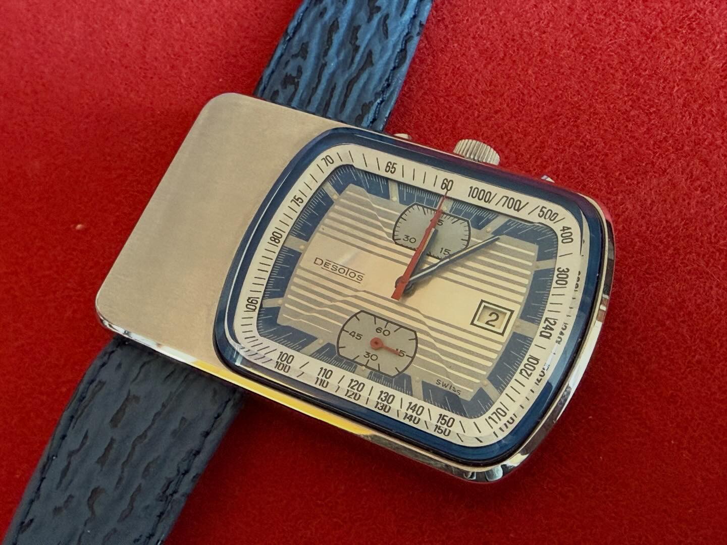 Cadran De Montre DESOTOS D'occasion - Pour Collection Ou Restauration - Pièce Détachée Vintage
