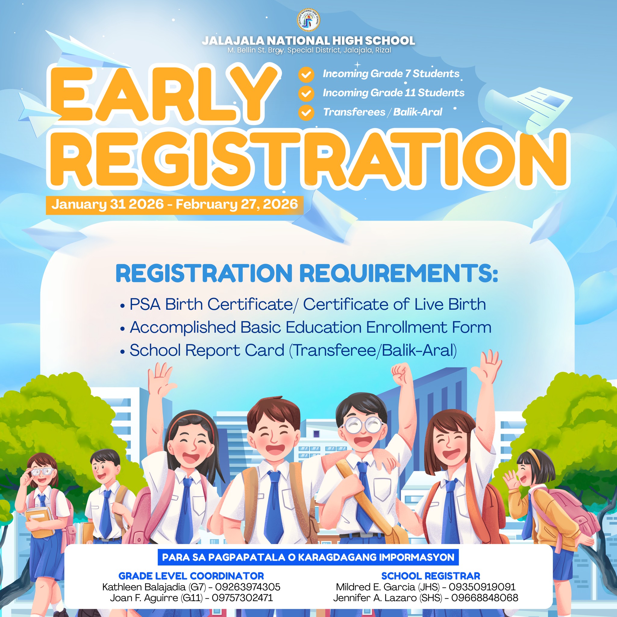 DepEd - 📢 EARLY REGISTRATION SY 2026–2027 Handa na ba para sa susunod ...