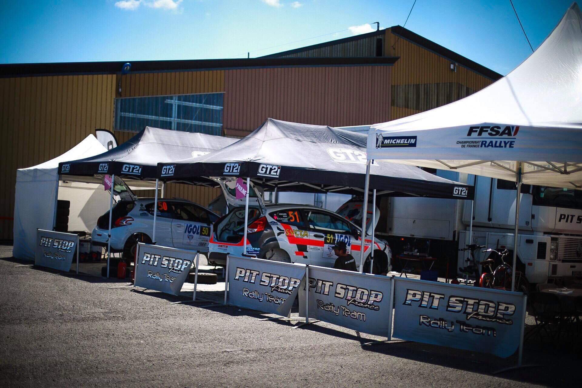 Pit stop France Rallye Team