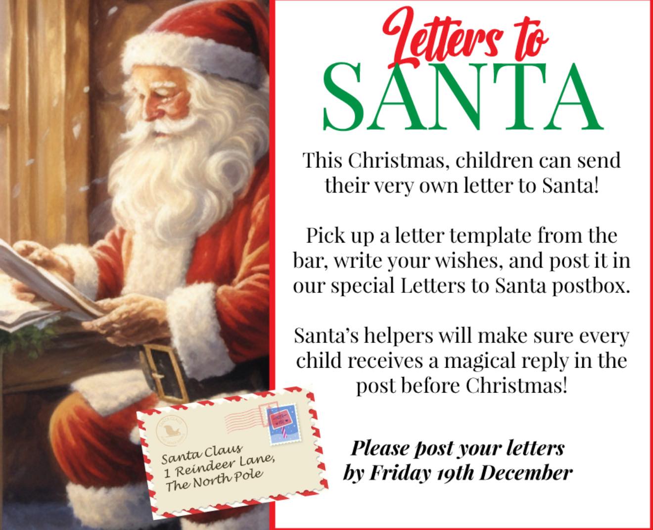 Santa’s mailbox has officially... - The Fighting Cocks | Facebook