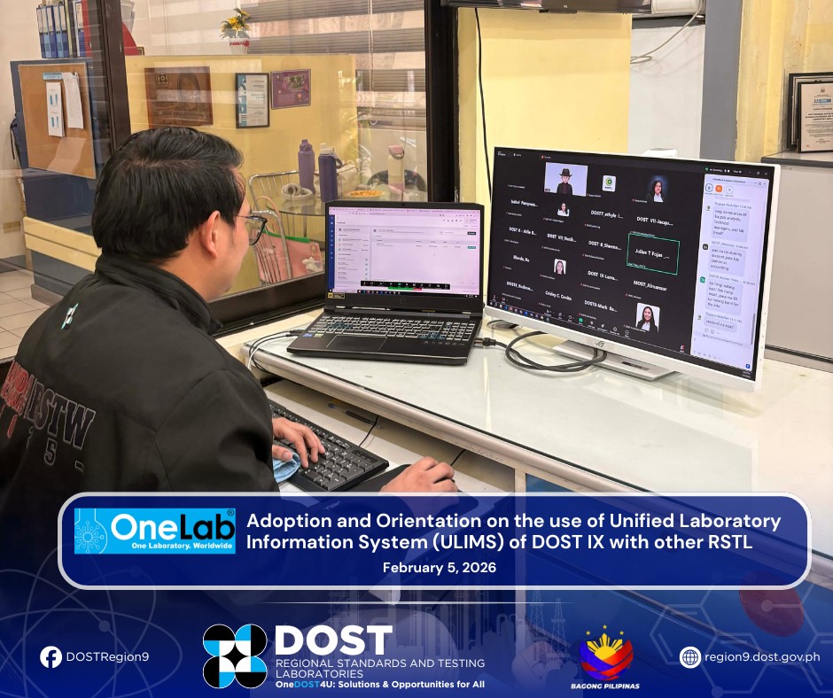 Advancing Laboratory... - DOST Regional Office No. IX | Facebook