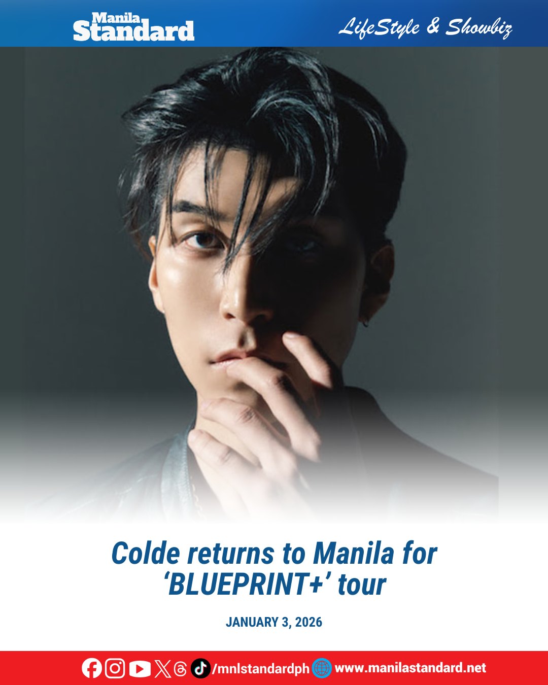 Manila - #MSShowbiz │South Korean singer‑songwriter and music producer ...