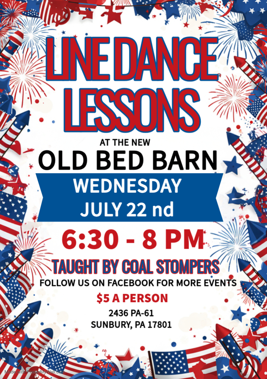 Line Dance Lessons @ the Old Bed Barn