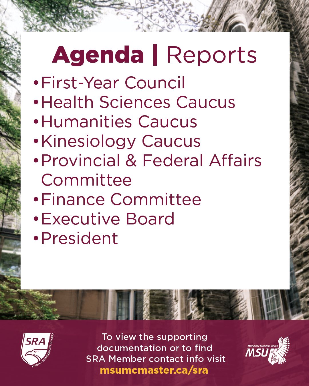 Student Representative Assembly