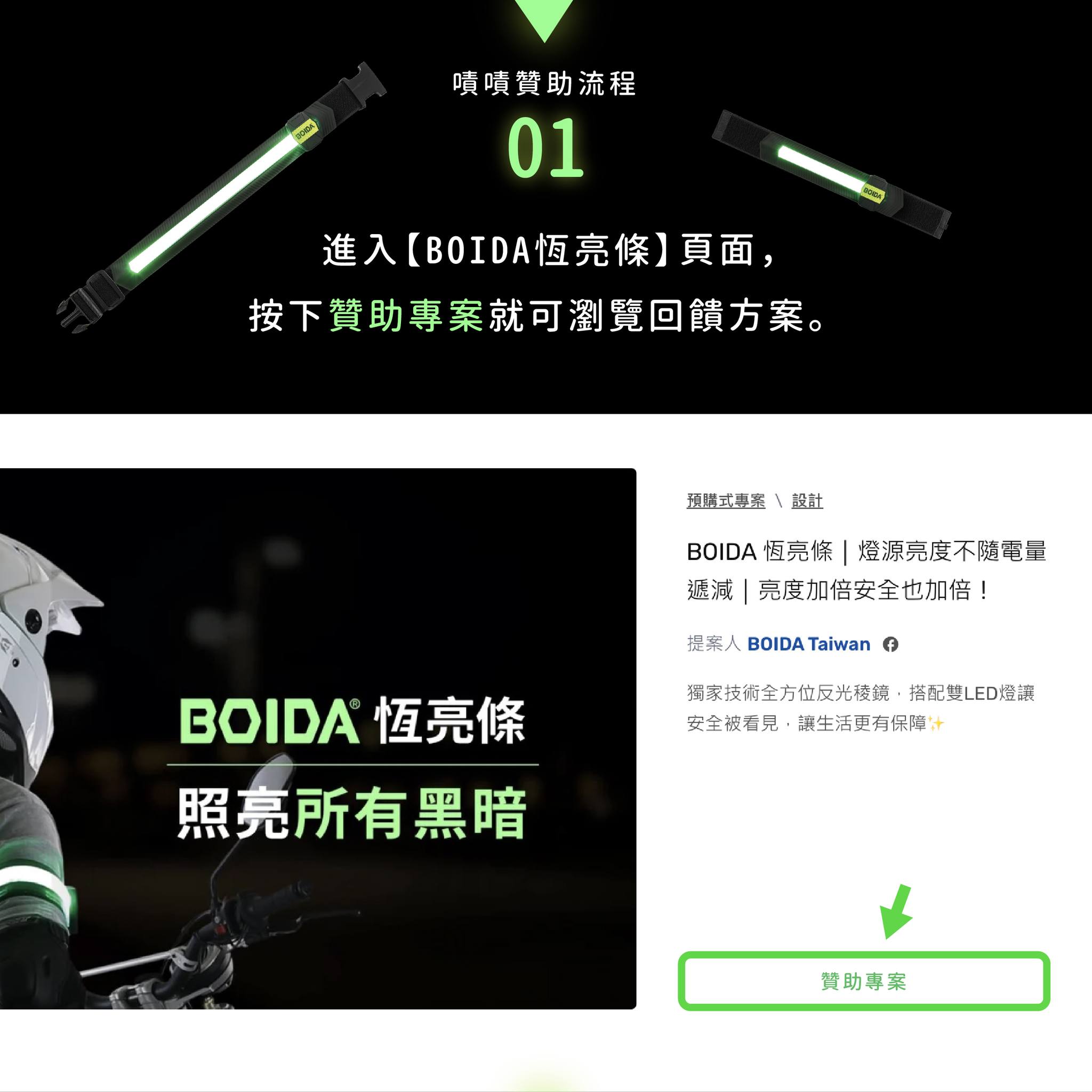 BOIDA 恆亮條 - 📣讓各位久等了！ 《BOIDA恆亮條》將於明天 3/29（三）晚上 8 點開放預購啦⚡️... | Facebook