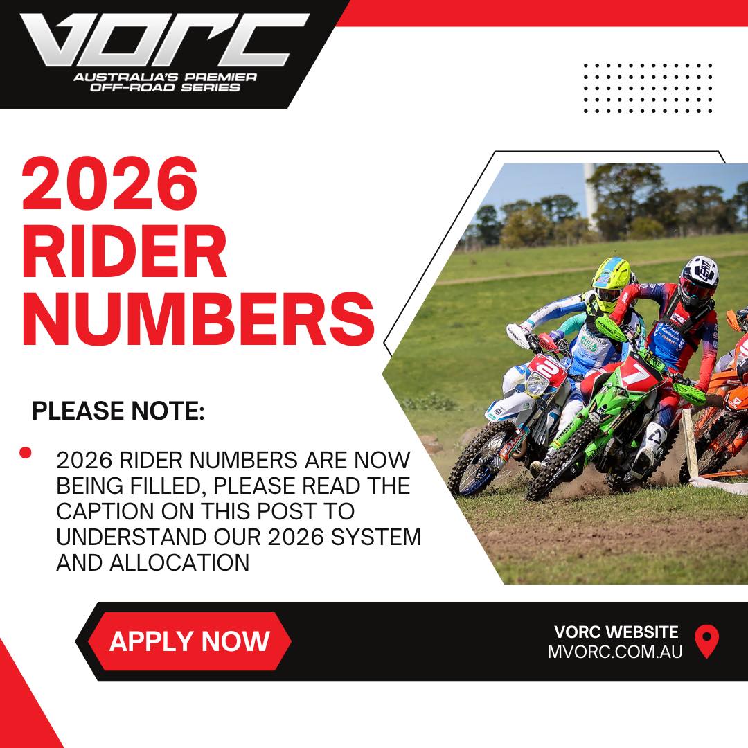 Vic - 💥 2026 RIDER NUMBERS 💥 Here’s what YOU need to know: - Top 10 ...