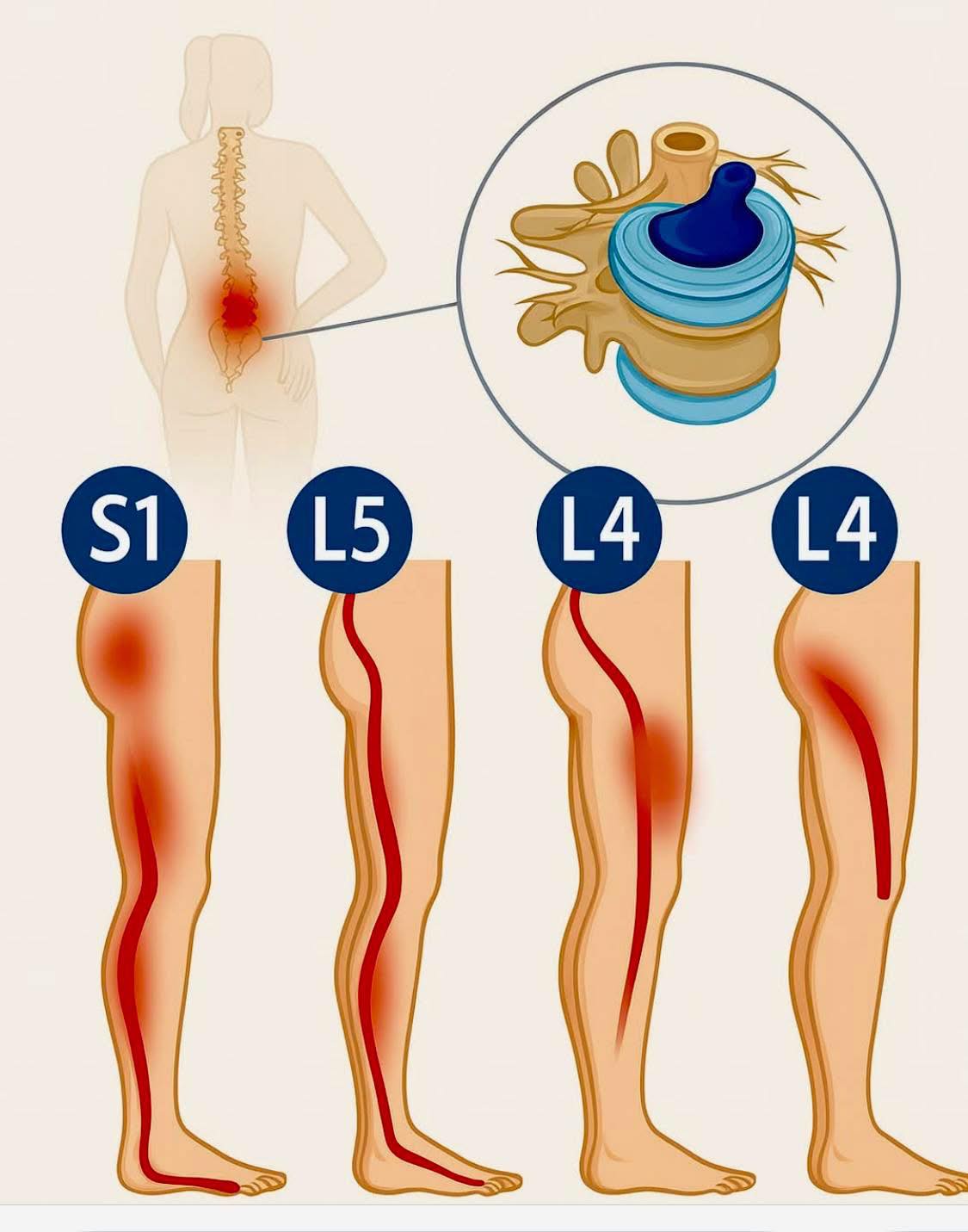 Enfermeras - Radiculopatía lumbar o ciática ¿Sabías que? El camino que ...