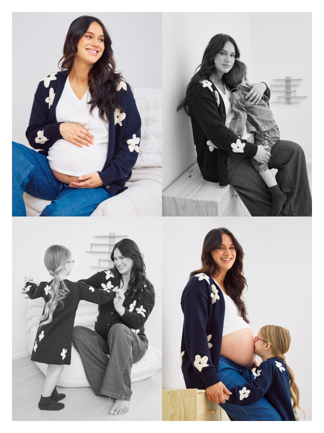 Haut Bleu à Fleurs Janie & Jack Taille 3 - Pour Bébé Fille, Neuf Avec étiquette
