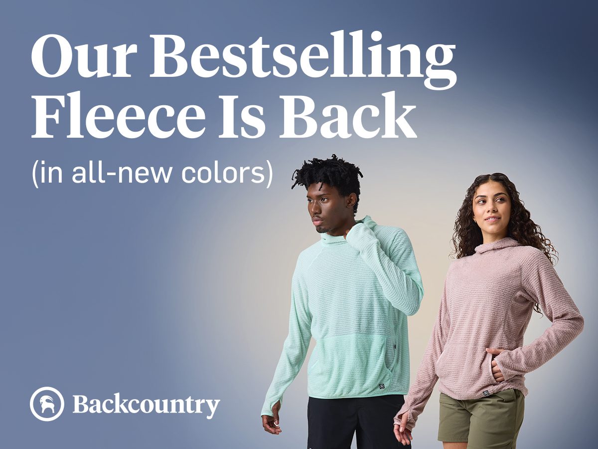 Adventurers, your new favorite fleece (and our bestseller) is back 