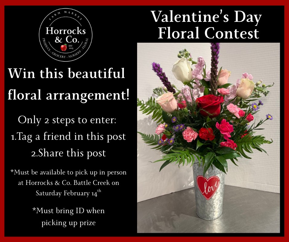 Let us be your Valentine this year!!... - Horrocks & Company | Facebook