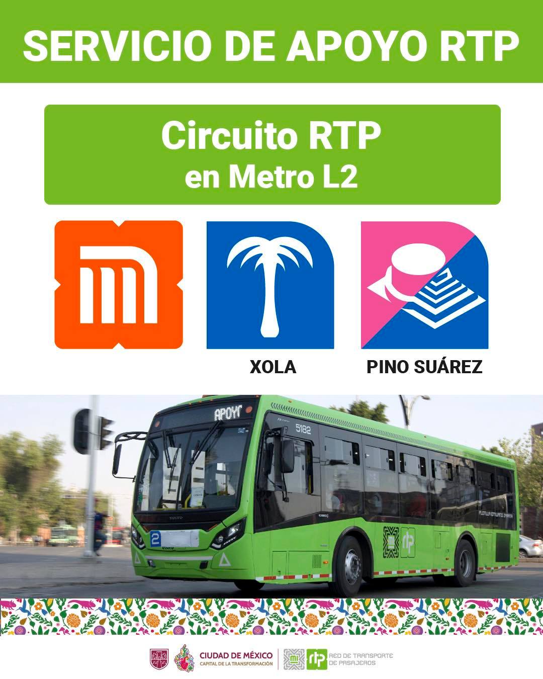 #RTPinforma 🔊 Aviso importante para personas usuarias de Metrocdmx A ...
