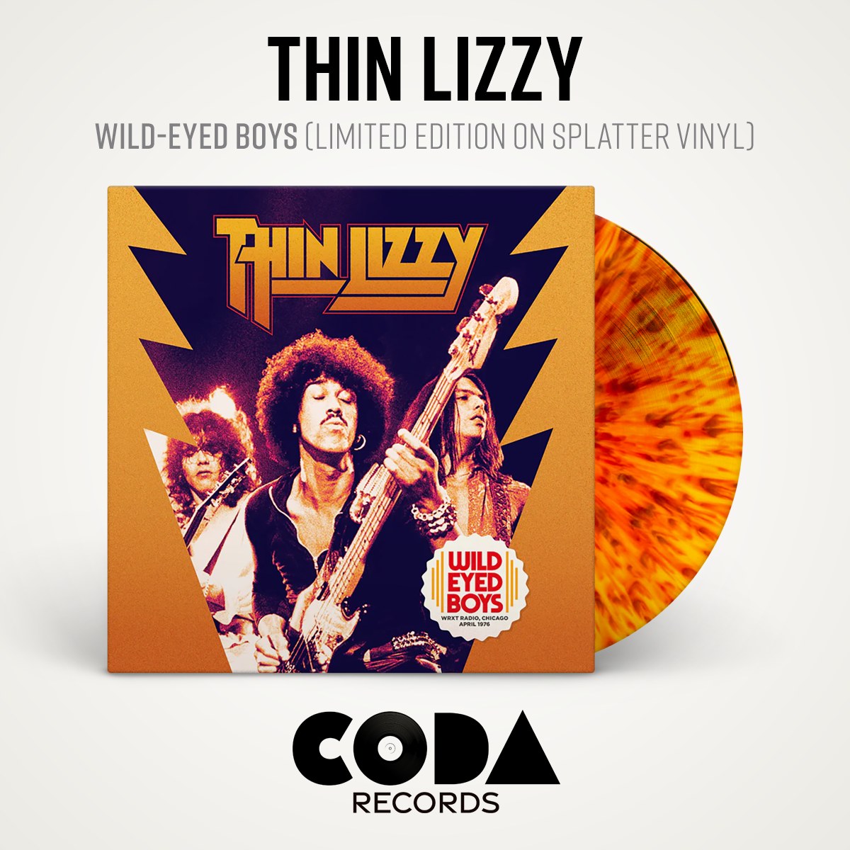LIMITED EDITION! Thin Lizzy - 74-75 - Night Life / Fighting: 7CD