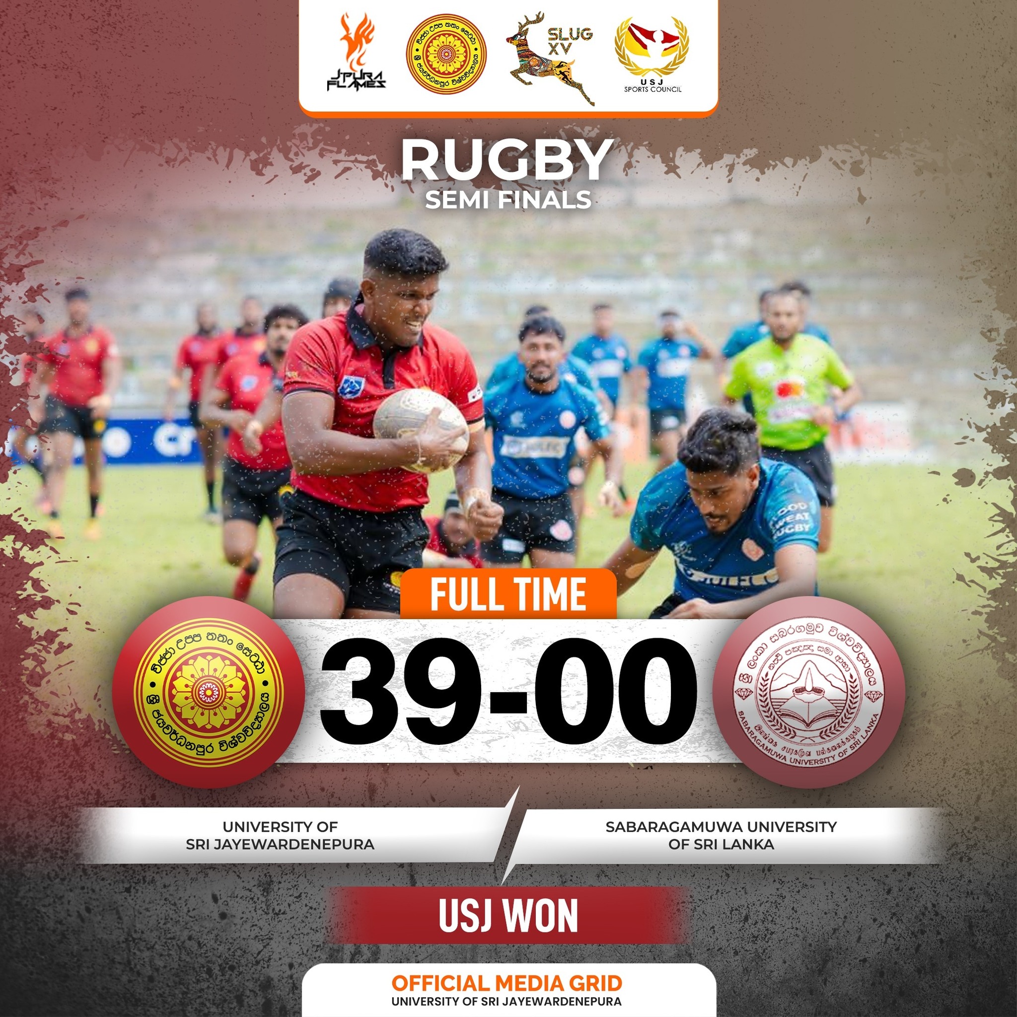 J'pura Flames - Sri Lanka University Games 2025 - Rugby... | Facebook