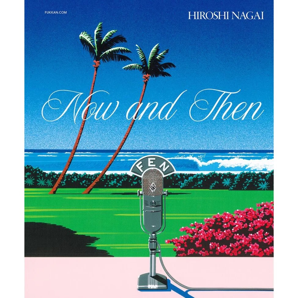 這是一本畫冊，匯集Hiroshi Nagai 永井博鮮為人知的雜誌插圖和新發現