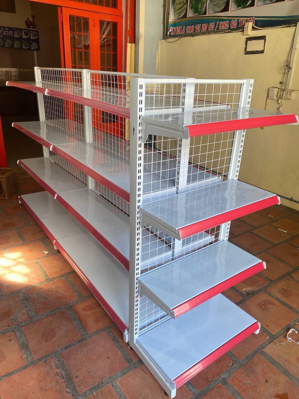 Racking - - ធ្នើរស្តុកទំនិញ - Flexi Racks - ខ្នាត បណ្តោយ 1960mm x ទទឹង ...
