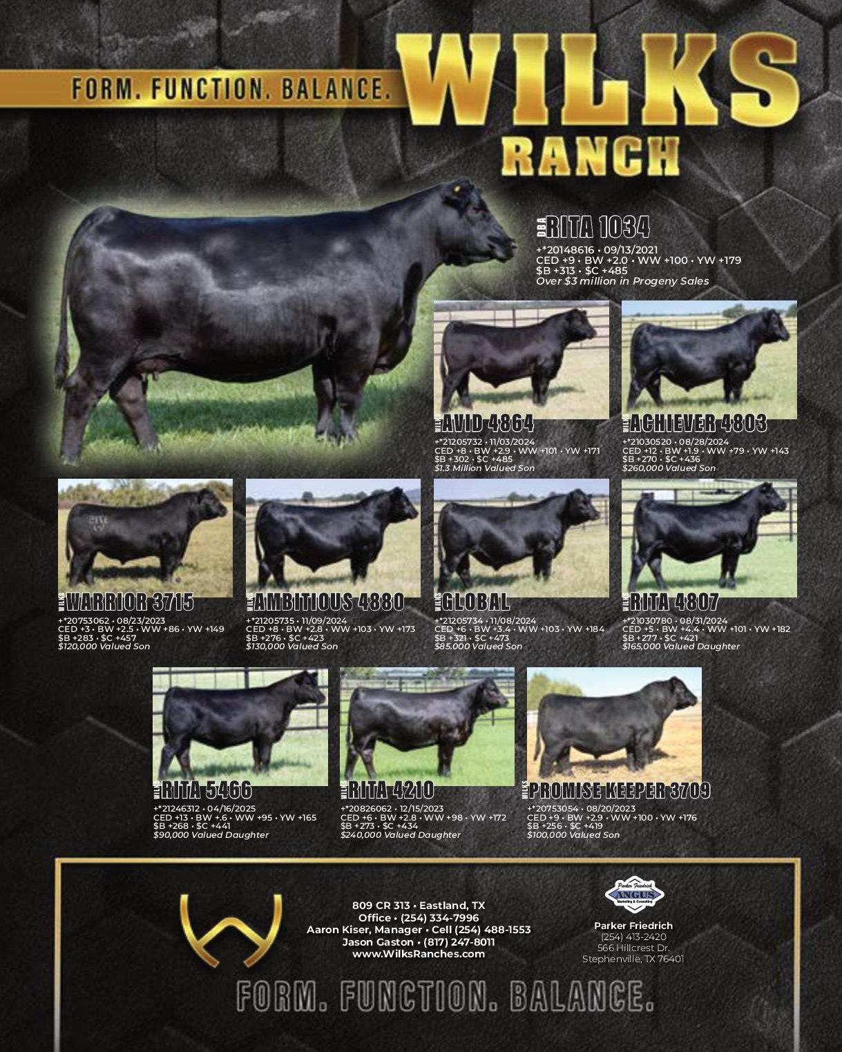 These offerings from Wilks Ranch... - Texas Angus Association | Facebook