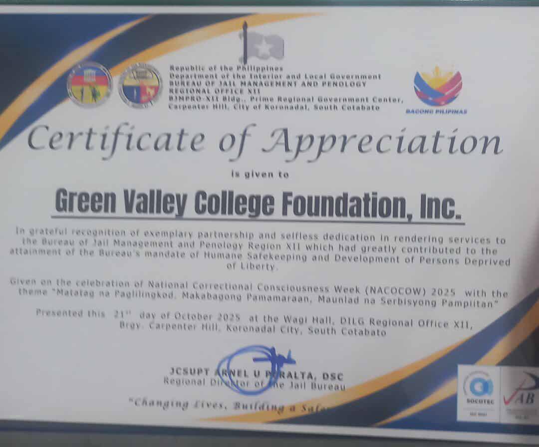 Green Valley College - School of Alternative and Inclusive Learning