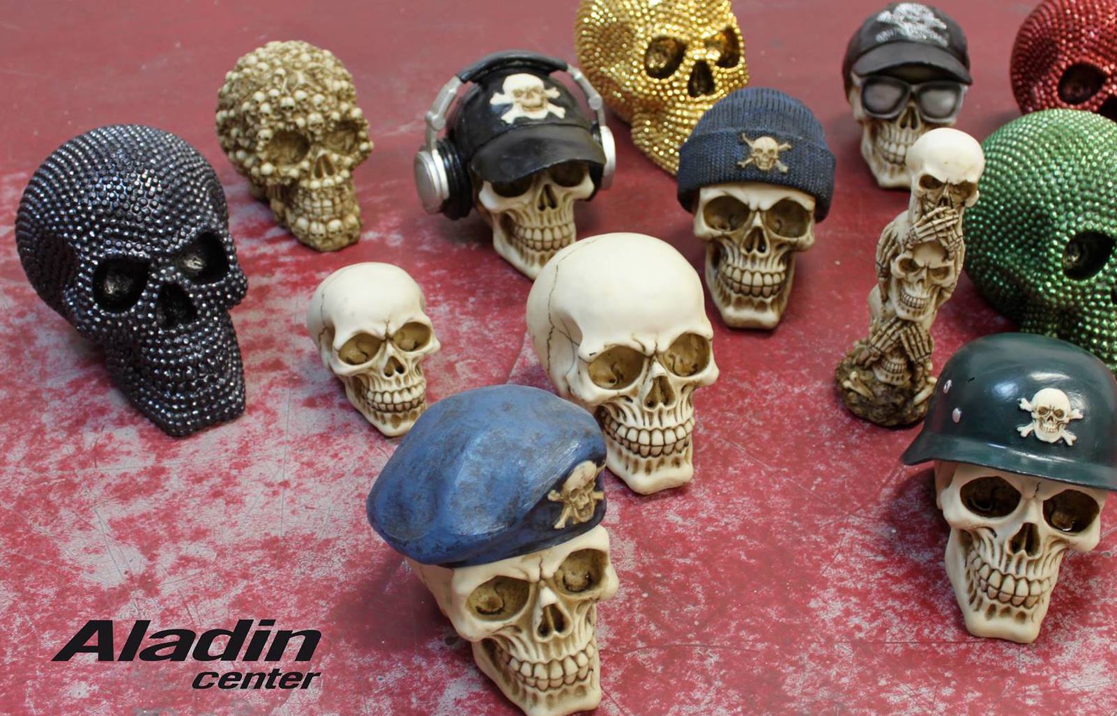 Aladin Center Totenkopf Dekoration Aladin