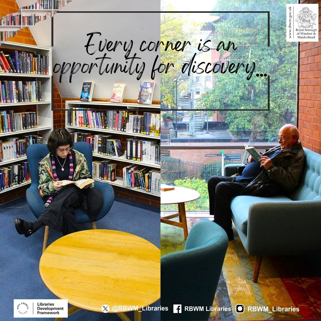 RBWM Libraries - Books bridge generations, connecting us... | Facebook