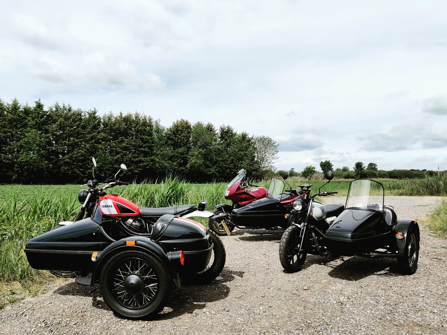 New sidecar from Velorex, it is styled like the old 560 model, but