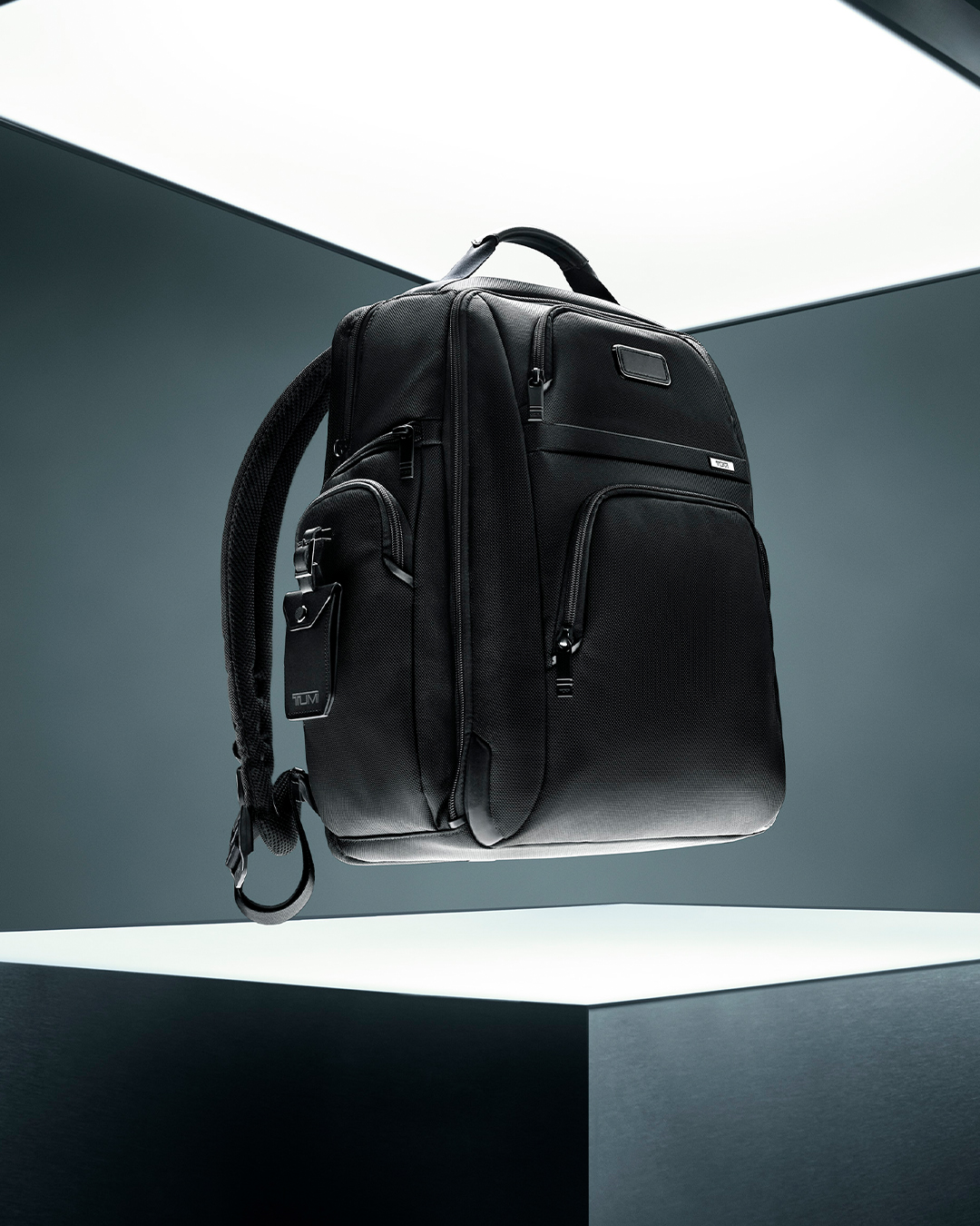 tumi alpha bravo nellis backpack black - Navigation padded back that works with telescoping handles of compatible luggage for easy off Tumi Alpha Bravo Navigation Backpack