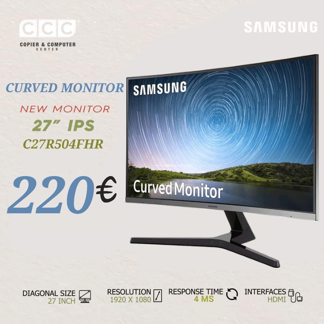 NEW Curved Monitor... - Copier & Computer Center Kosova
