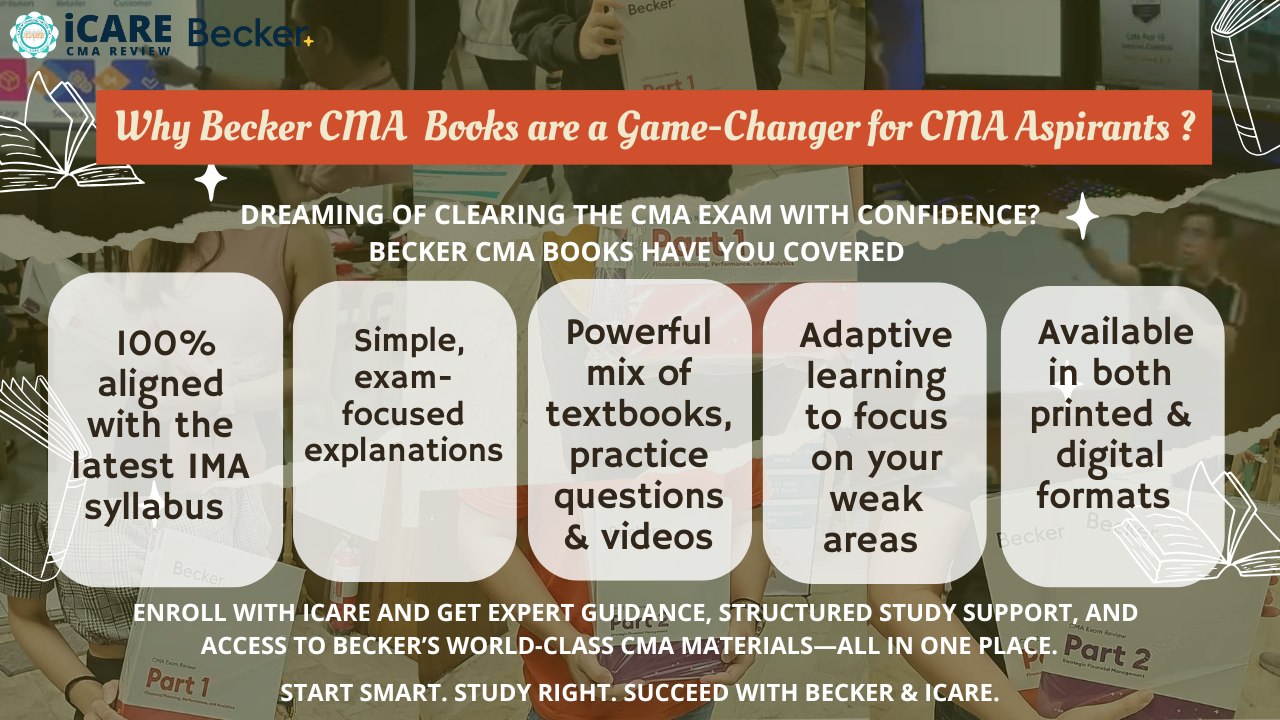 📘 Why Becker CMA Books Are a Game-Changer for CMA Aspirants